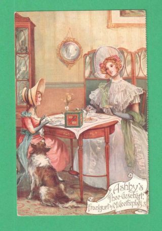 Vintage Advertising Postcard Ashby 