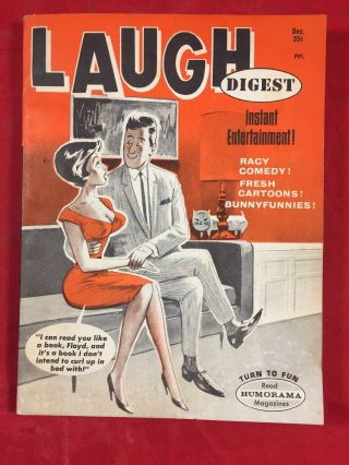Vtg Laugh Digest Dec 1965 Bill Wenzel Ward Humorama Nude Spicy Risqué Pinups