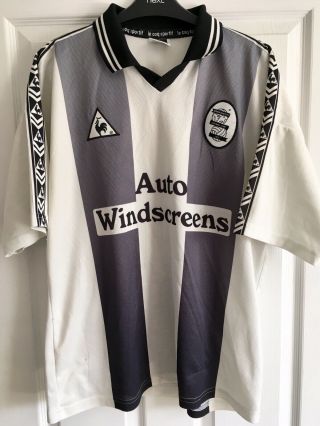 Birmingham City Football Shirt 1998/99 Away Size Adults Medium Vintage