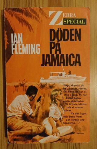 Ian Fleming / James Bond 007 / Dr.  No 1965 Swedish Paperback Nr.  2
