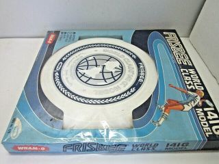 VINTAGE 1980 WHAM - O FRISBEE WORLD CLASS 141 - G MODEL FACTORY SIGNATURES 5