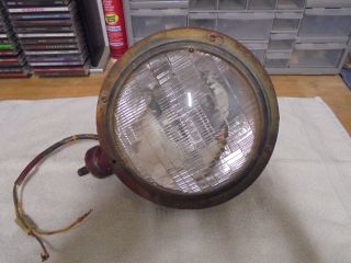Vintage Teardrop Head Light And Housing For A Hot Rod,  Rat Rod,  1930 