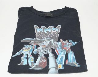 Vintage G1 Transformers Decepticon Megatron T - Shirt Action Figure