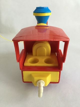 Vintage 1973 Fisher Price Little People Circus Train 991 w/Animals & Train Cars 3