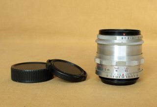 Tessar 50/2.  8 Carl Zeiss Jena Lens Praktica M42 Cla Silver Preset -