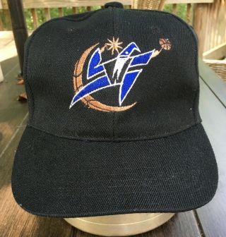 Vintage 90’s Washington Wizards Old Logo Snapback Hat