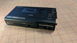 Sony Walkman Professional Wm - D6c - Belt - With Case -