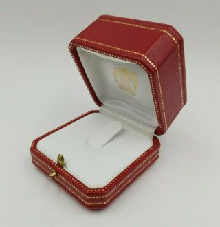 Authentic Cartier Ring Box Authentic Red And White Jewelry Gift Box Vintage