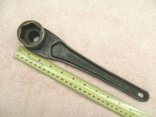 Vintage Lowell Wrench Corp No.  50 1 - 1/4 " Ratcheting Socket Wrench,  Great