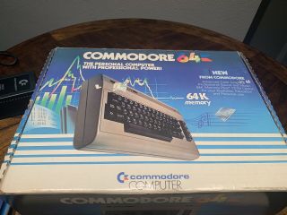 Vintage Commodore 64 Personal Computer W/ Manuals & Power Supply 4