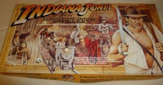Vintage,  Indiana Jones And The Temple Of Doom Action Board Game 1984