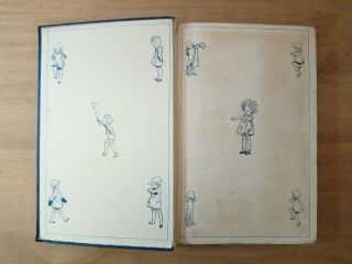 1924 FIRST EDITION WHEN WE WERE VERY YOUNG A A MILNE.  WINNIE THE POOH.  1ST / 2ND 4