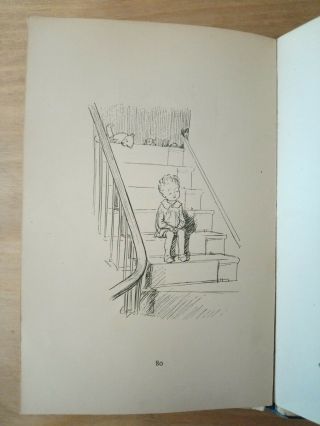 1924 FIRST EDITION WHEN WE WERE VERY YOUNG A A MILNE.  WINNIE THE POOH.  1ST / 2ND 6