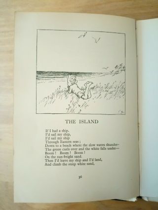 1924 FIRST EDITION WHEN WE WERE VERY YOUNG A A MILNE.  WINNIE THE POOH.  1ST / 2ND 8