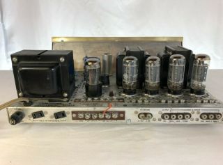 FISHER X - 101 - B TUBE STEREO AMPLIFIER 3