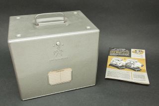 Bromberger Model 1010 8mm Movie Reel Storage Case For 12 7 " 400ft Reels
