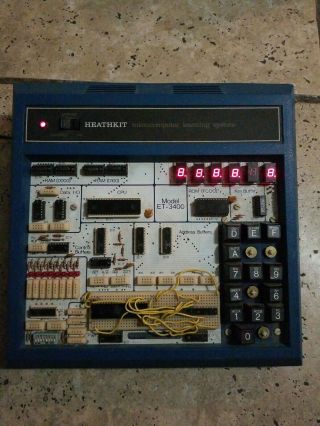 Vintage Heathkit ET - 3400 - A Computer Microprocessor Trainer Motorola 6800 2