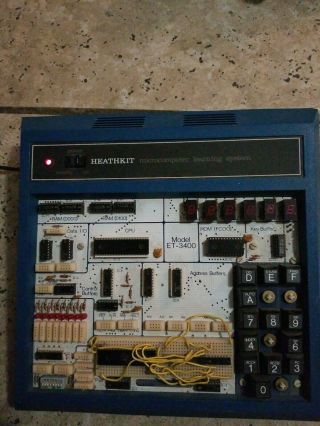 Vintage Heathkit ET - 3400 - A Computer Microprocessor Trainer Motorola 6800 3
