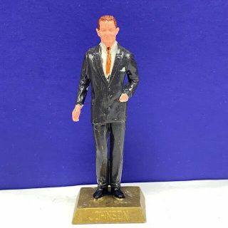Marx President America Toy Action Figure 1960 Vintage Lyndon B Johnson 36th Vtg