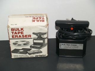 Arista Bulk Tape Eraser Vintage - Cassettes,  Floppy Disks & Reel to Reel 2