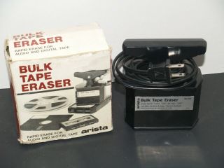 Arista Bulk Tape Eraser Vintage - Cassettes,  Floppy Disks & Reel to Reel 3