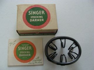 Vintage Singer Stocking Darner 35776 With Instruction Booklet