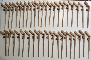 Vintage 95 Piano Hammers & 40 Shanks W/flange