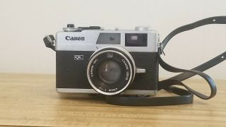 Canon Canonet Ql17 40mm F1.  7 Vintage Film Camera W/ Case