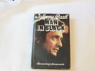 Johnny Cash Man In Black,  Signed By Johnny And June