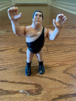 Vintage 1990 Hasbro Wwf Wwe Andre The Giant Wrestling Action Figure - Well