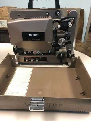 Oem Bell Howell 16mm Projector Filmosound Model 3592