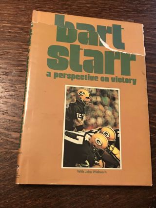 A Perspective On Victory First Ed Signed Bart Starr Green Bay Packers Football