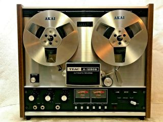 Teac A - 1250 Auto - Reverse Stereo Reel - To - Reel Tape Deck - Fantastic