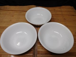 CORELLE CORNING VINTAGE BUTTERFLY GOLD Soup/Cereal Bowls,  Set of 3 2