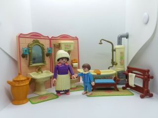 Playmobil Vintage 5324 Bathroom Victorian Mansion House 5300 - 100