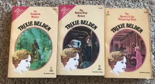 15 Trixie Belden Mystery Books Vintage 7