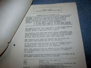 Vtg 1981 RADIO SHACK TRS 80 Basic Computer Program Software 26 - 2209 Mod III J187 5