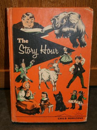 The Story Hour Child Horizons Orange Hc Vintage Children 