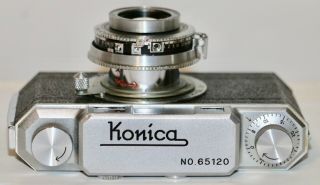 Konica I 1950 35mm Rangefinder Camera Made In Japan 2nd Version Looks 3