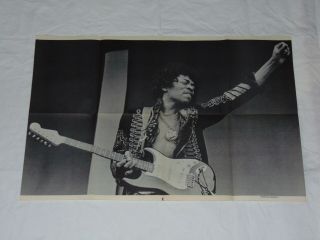 Vintage Giant 2 Sided Double Wall Poster Jimi Hendrix John Lennon 20 " X 32 "