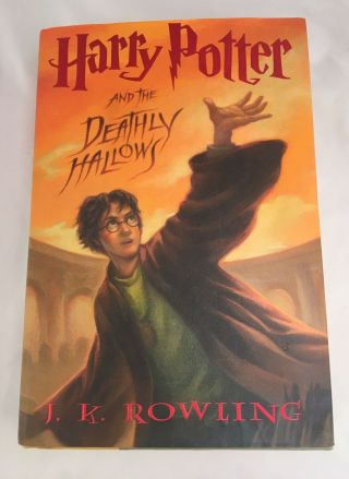 1st Edition,  1st Print Us Harry Potter And The Deathly Hallows,  Jk Rowling