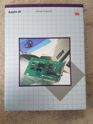 Box Apple Iii Aiii Serial Card 820 - 0071 - D Computer And Software