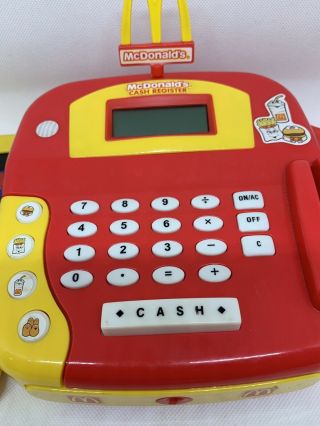 Vintage McDonalds Mc Donalds Play Toy Electronic Cash Register sounds 2
