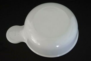 6 Vintage Corning Ware White Grab It Bowls 15 oz P - 150 - B & Cover Microwavable 4