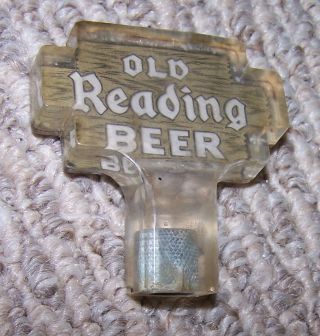 Vintage Old Reading Beer Small Tap Handle 2 5/8 Inches Tall