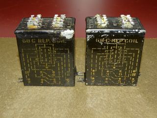 Pair,  Western Electric 68c Rep Repeating Transformers,  1920s,  For Tube Amplifier