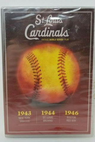 Mlb Vintage World Series Films - St.  Louis Cardinals 1943,  1944 & 1946