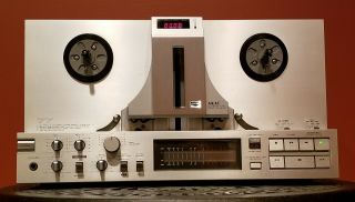 Akai GX - 77 Reel - to - Reel 4 - Track Stereo Tape Deck / Repair 2