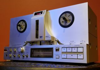 Akai GX - 77 Reel - to - Reel 4 - Track Stereo Tape Deck / Repair 4