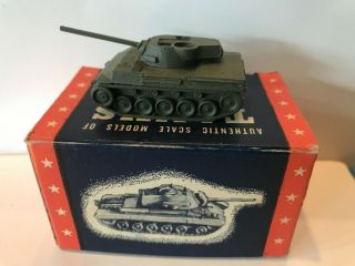Vintage Ww Ii Cast Iron Authenticast Helicat M - 18 Tank 5155 Mib